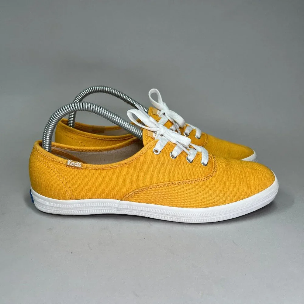 Keds Women's Mustuard Yellow Champion Original Sneakers